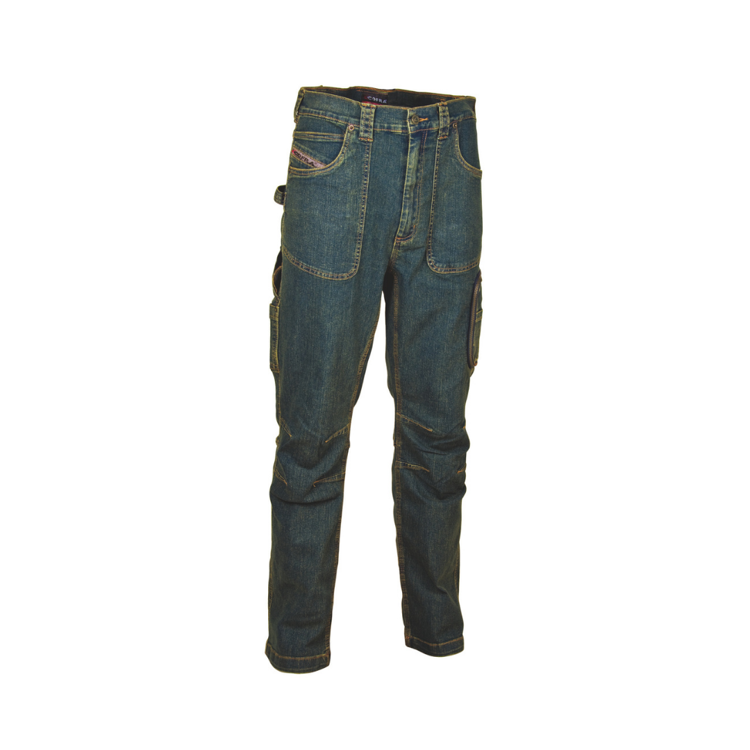 Pantalone Jeans Cofra Barcelona Blu Jeans