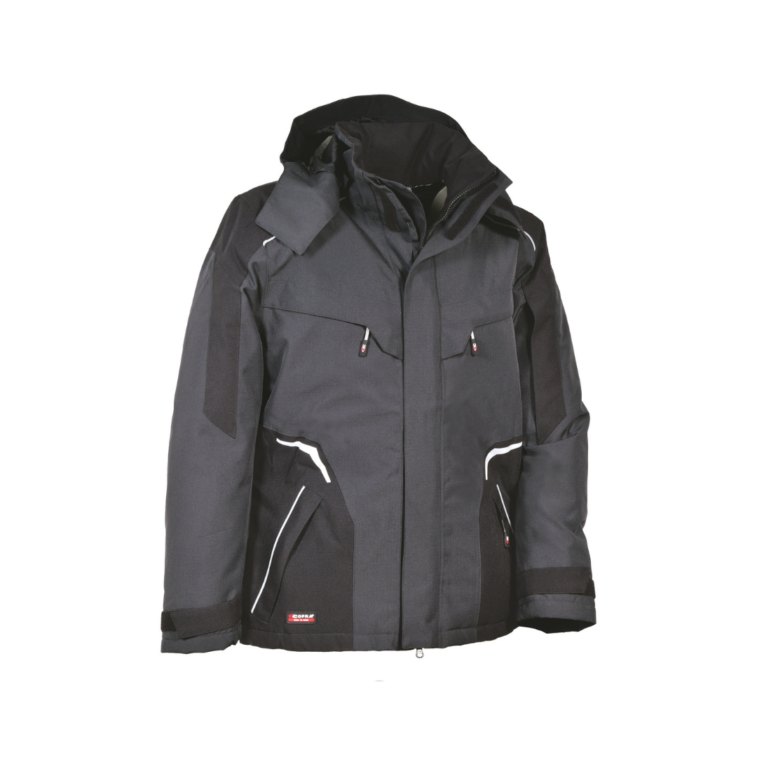 Giacca da lavoro Cofra Igarka Antracite/Nero