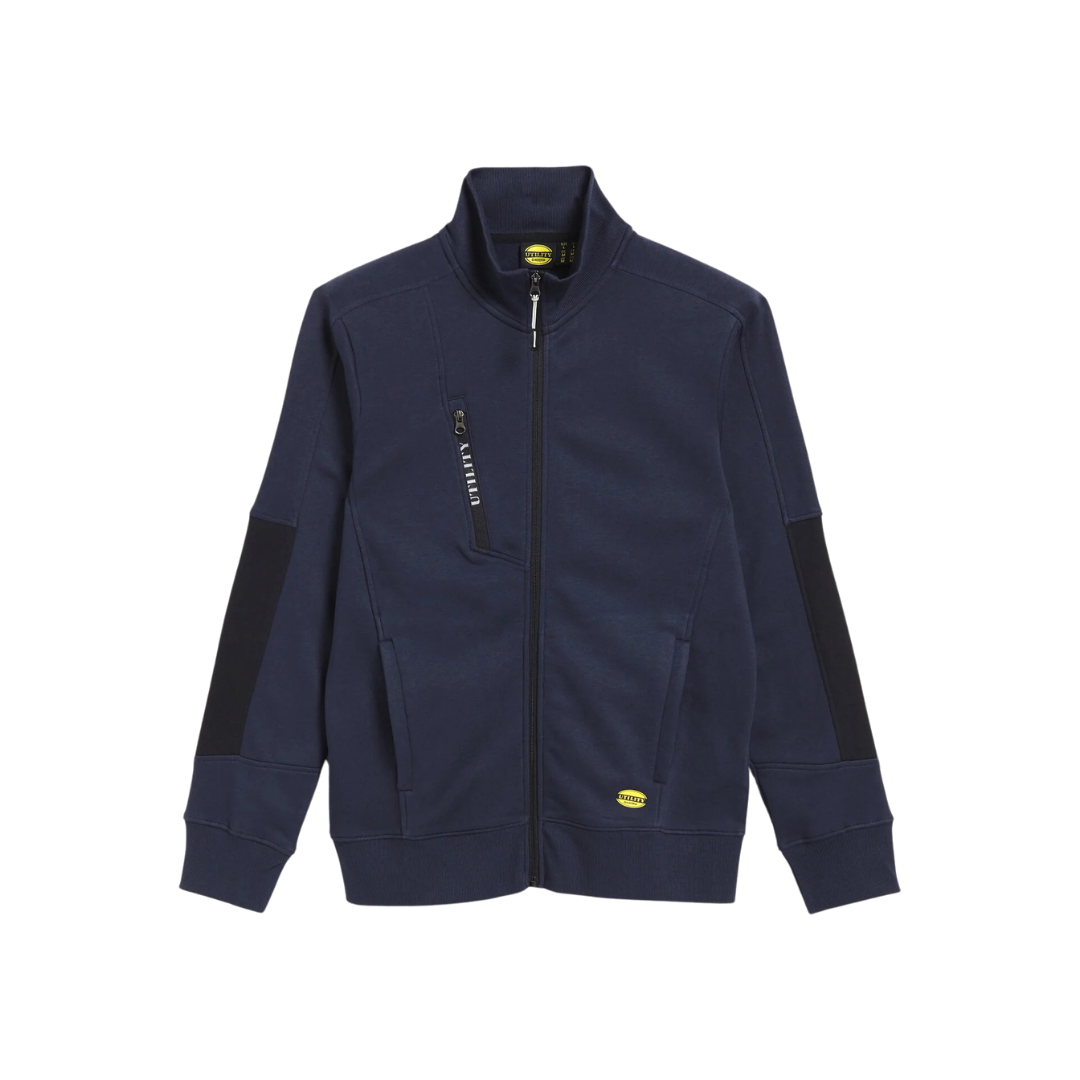 Felpa da lavoro Diadora Sweatshirt Fz Litework - Classic Navy