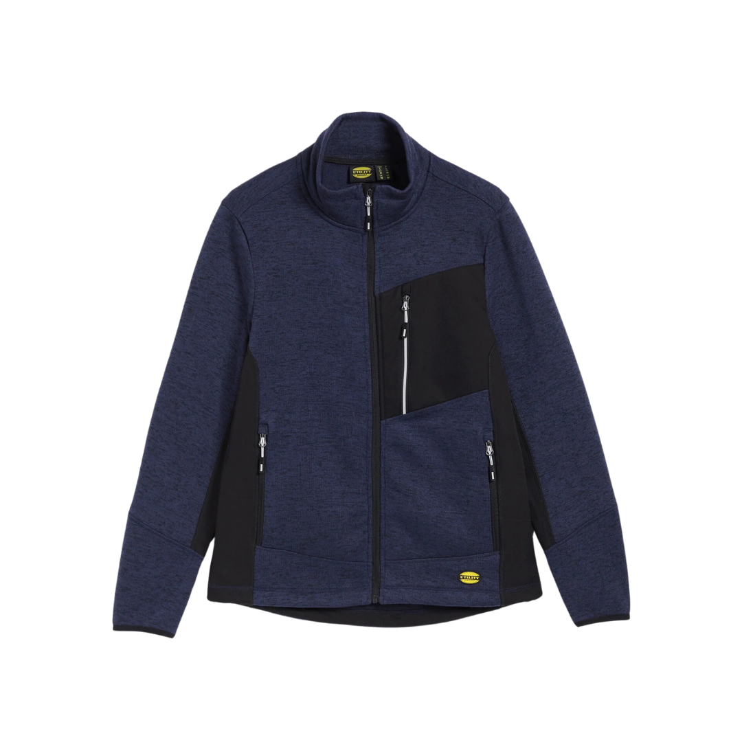 Felpa da lavoro Diadora Knitted Jacket Chicago - Insignia Blue