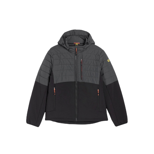 Padded Jacket Oslo Hybrid Col. Black/Phantom