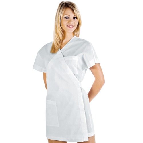 Kimono da lavoro Bianco - Settore estetico, sanitario e wellness