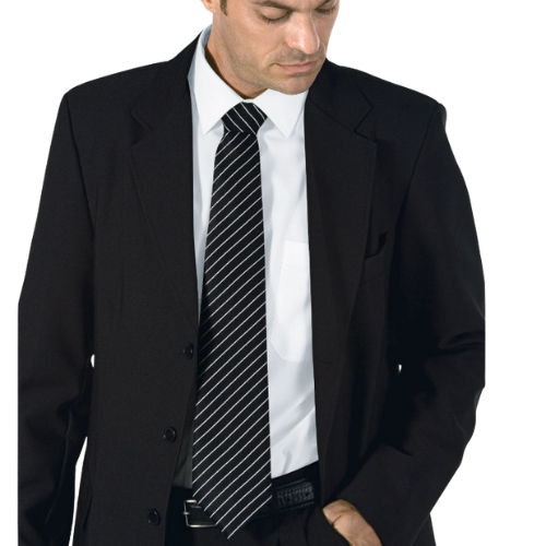 Cravatta Isacco - Regimental Nero