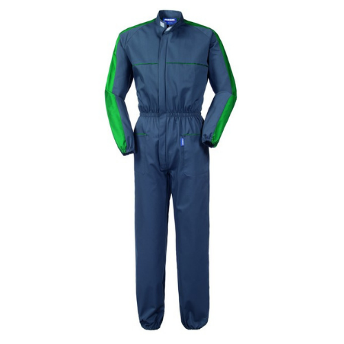 Tuta da lavoro Rossini Brest con Cerniera - Grigio / Verde