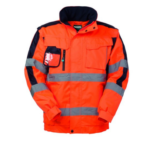 Giacca alta visibilità Pilot Eddystone Hi-Vis Rossini - Arancio / Blu