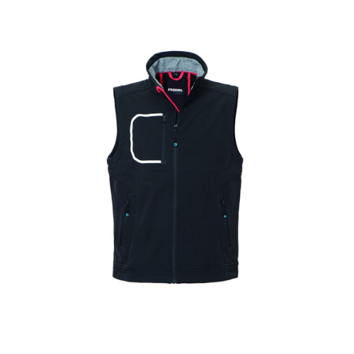 Gilet Softshell Zack Nero