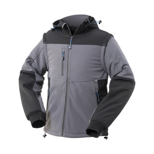 Giubbotto invernale Softshell imbottito Siberia Rossini Grigio