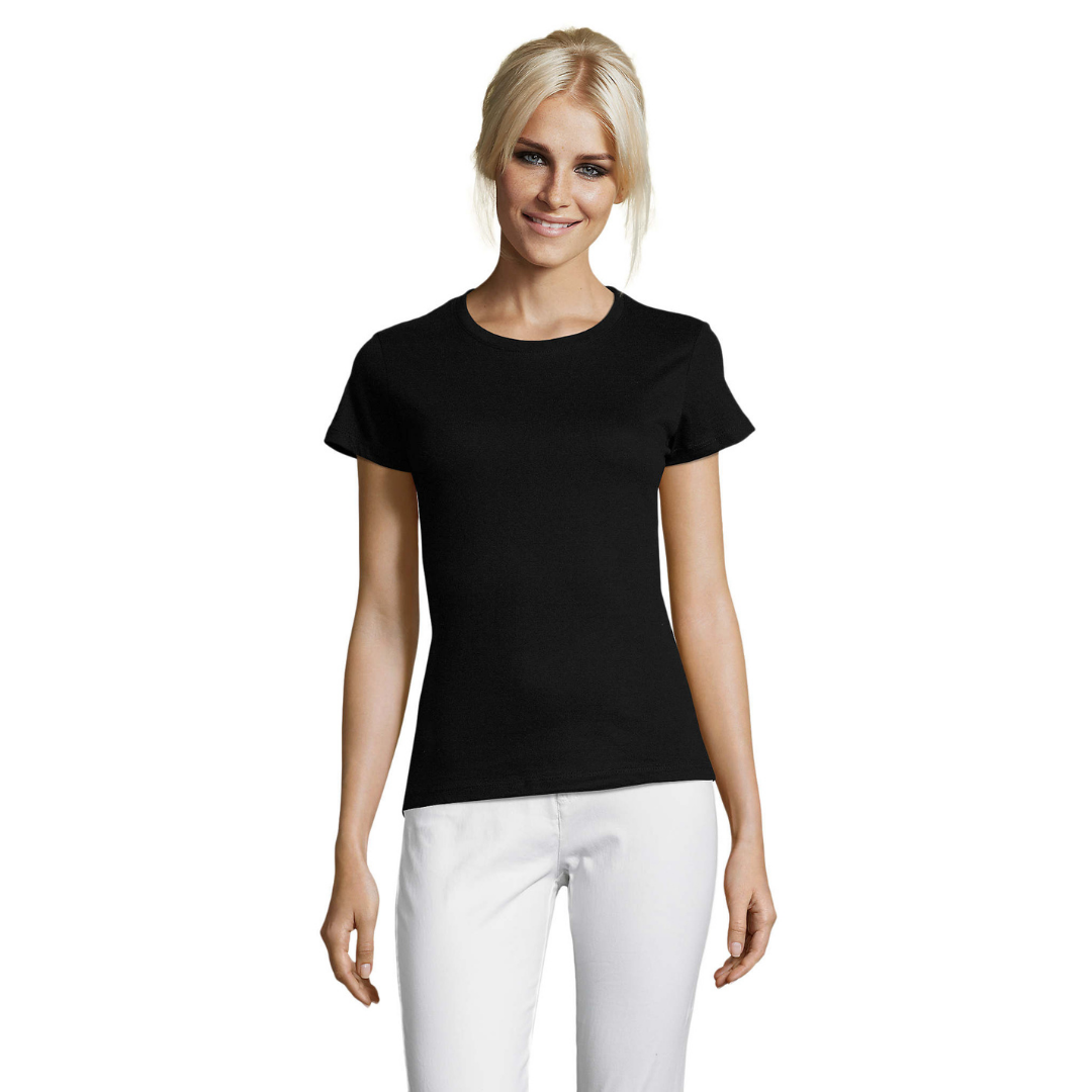 T-Shirt Regent Women Sol's Deep Black