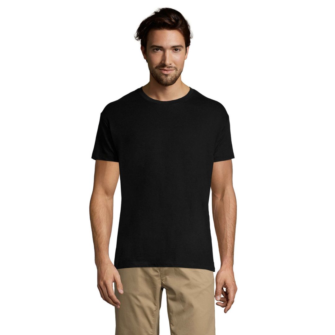 T-Shirt Sol's Regent Deep Black Extra Taglia