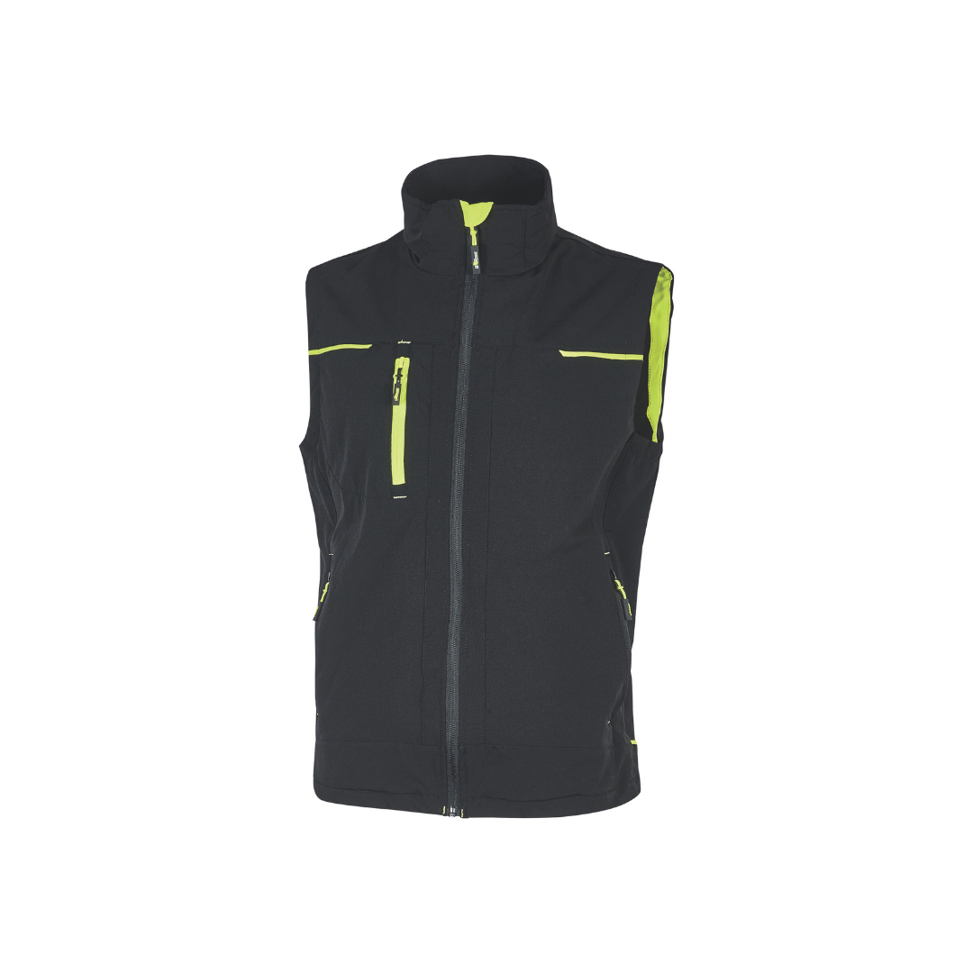 Gilet da lavoro U-Power Saturn Black Carbon