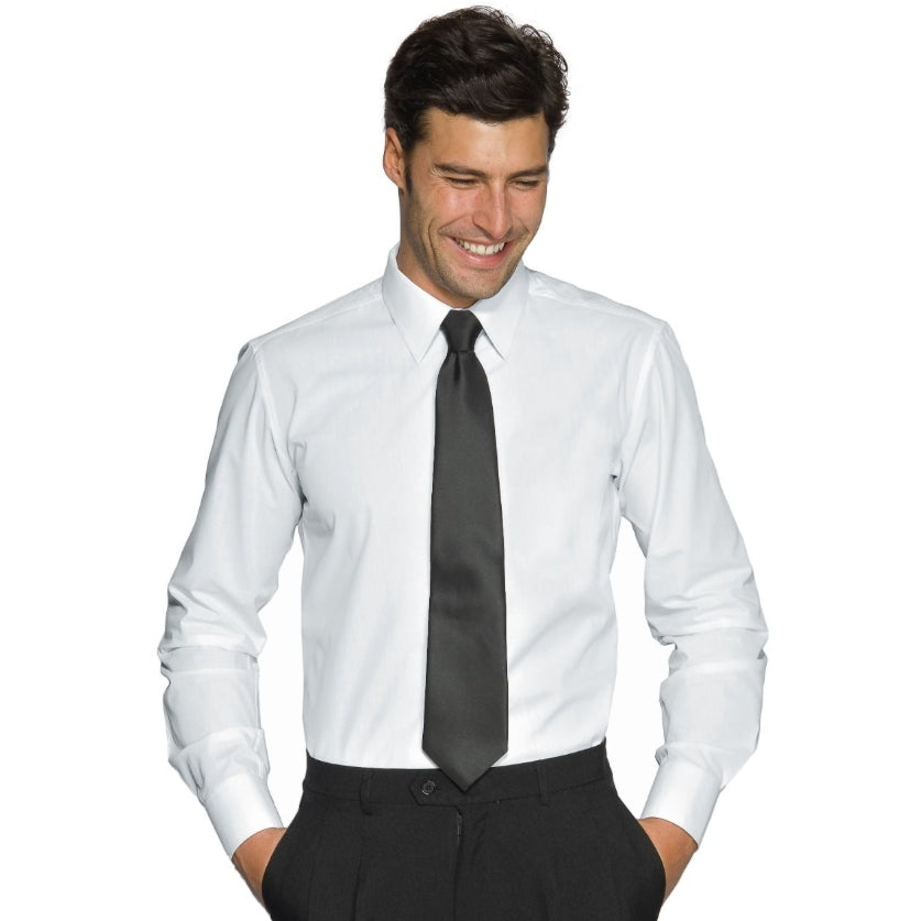 Camicia Uomo m/l Cartagena Slim Stretch Bianco