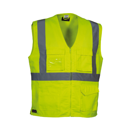 Gilet Alta Visibilità Seki - Giallo Fluo