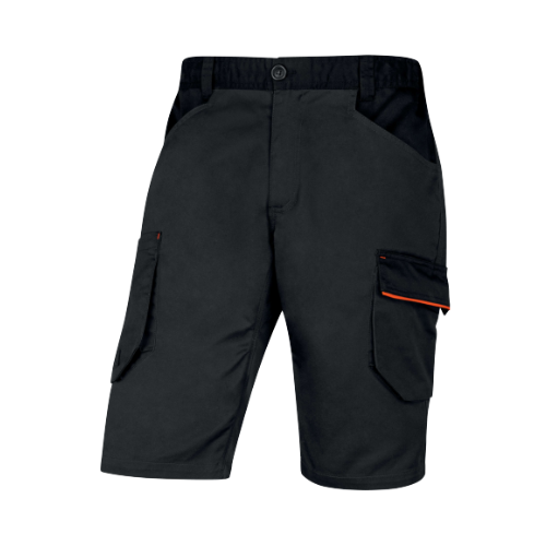 Bermuda da lavoro Mach 2 M2BE3STR DELTAPLUS Grigio-Arancio