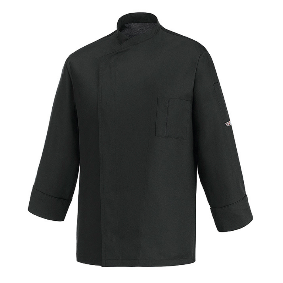 Giacca Cuoco Egochef Ottavio Unisex - Black