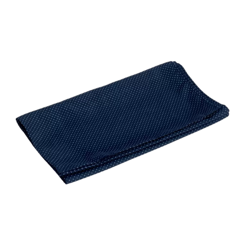 Foulard Giblor's 35x140cm Fantasia Pois Blu