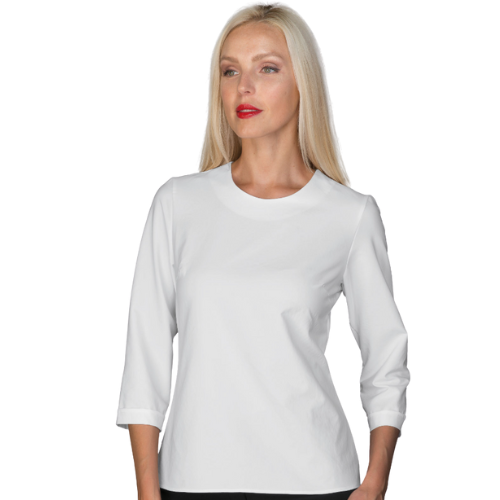 Camicetta da Donna Granada Technology Isacco Manica 3/4 - Bianco