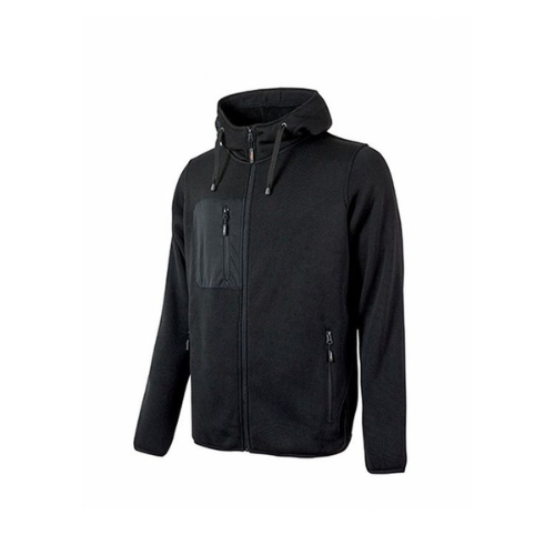 Felpa da lavoro U-Power Rainbow Black Carbon