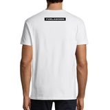 T-Shirt FURLASHION x Average Furlan Guy CEMUT LE BIGHE 100% cotone - colore bianco