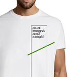 T-shirt FURLASHION x Average Furlan Guy scelta dai veri fan per il 2025 - 100% cotone colore bianco FURLASHION