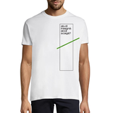 T-shirt FURLASHION x Average Furlan Guy scelta dai veri fan per il 2025 - 100% cotone colore bianco FURLASHION