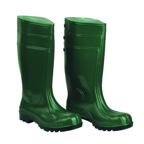 Stivale di Sicurezza Rossini in Pvc Verde Puntale Acciaio