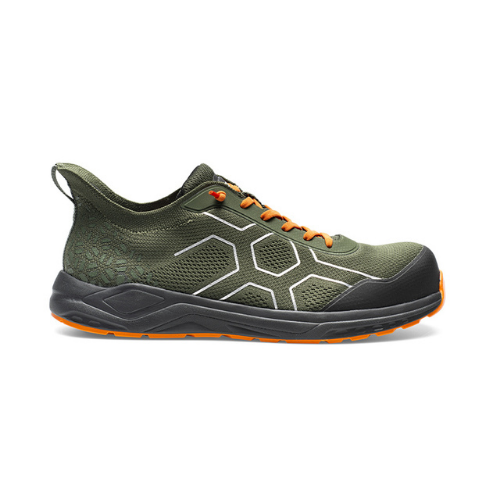Scarpe antinfortunistiche Flexifly Verde/Arancio