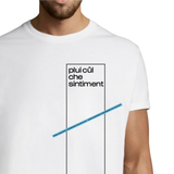 T-shirt FURLASHION x Average Furlan Guy scelta dai veri fan per il 2026 - 100% cotone colore bianco FURLASHION