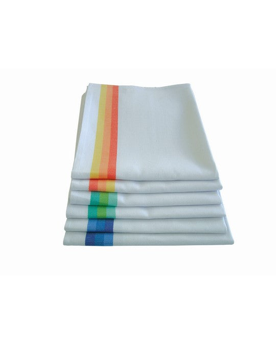 Torcione Rinfranto 100% cotone - Bianco