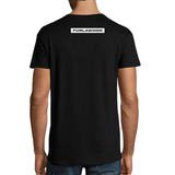 T-Shirt FURLASHION x Average Furlan Guy VINO DI CLAMA UN DI UDIN 100% cotone - colore nero